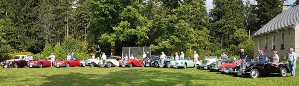 THE ONTARIO MG T REGISTER